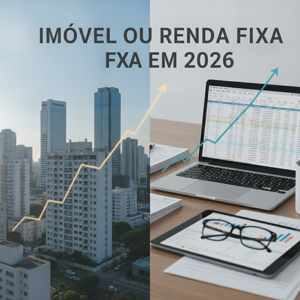 Imóvel ou Renda Fixa em 2026: Qual Investimento Rende Mais?