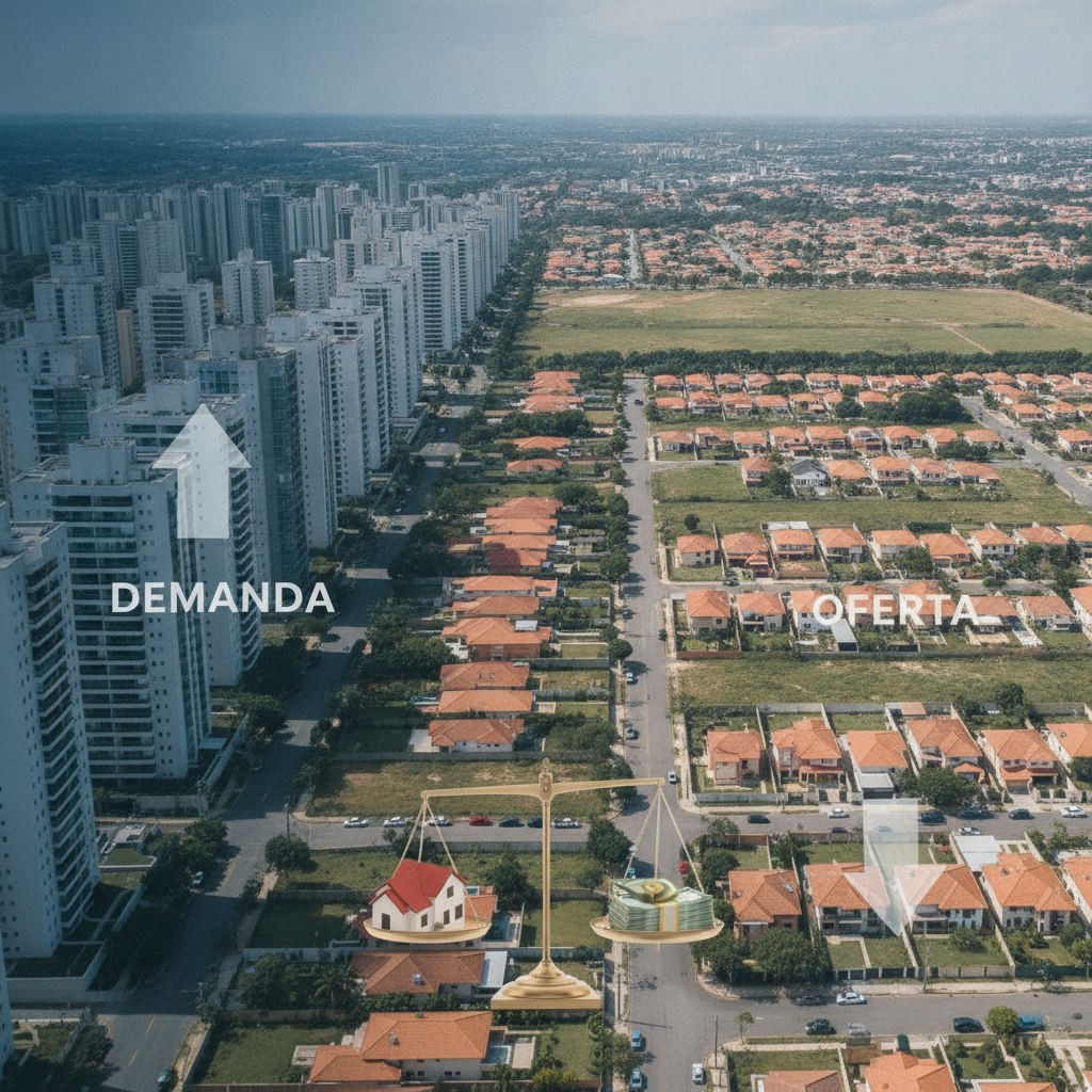 Oferta e Demanda de Imóveis: Como Isso Influencia os Preços do Mercado