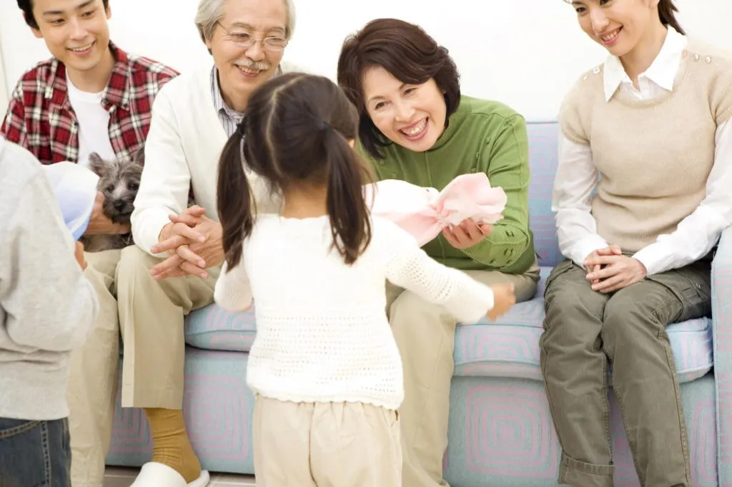 赤ちゃんにお年玉をあげたい祖父母は多い