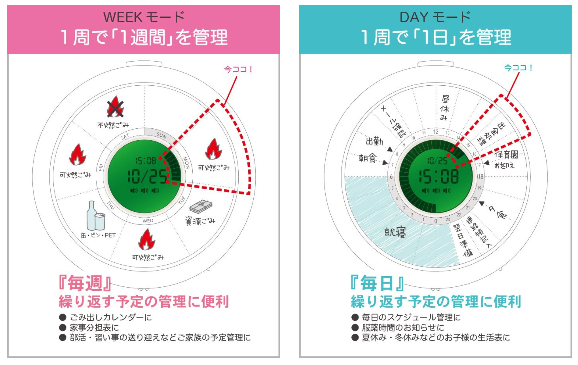 習慣時計 ルクル