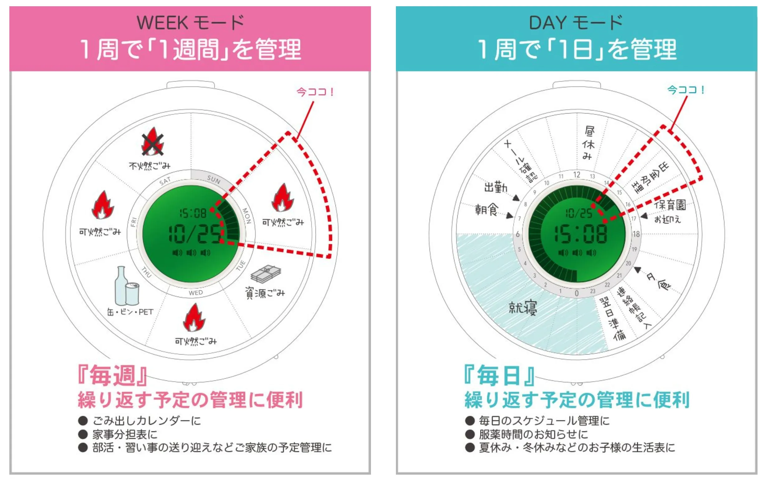 習慣時計 ルクル