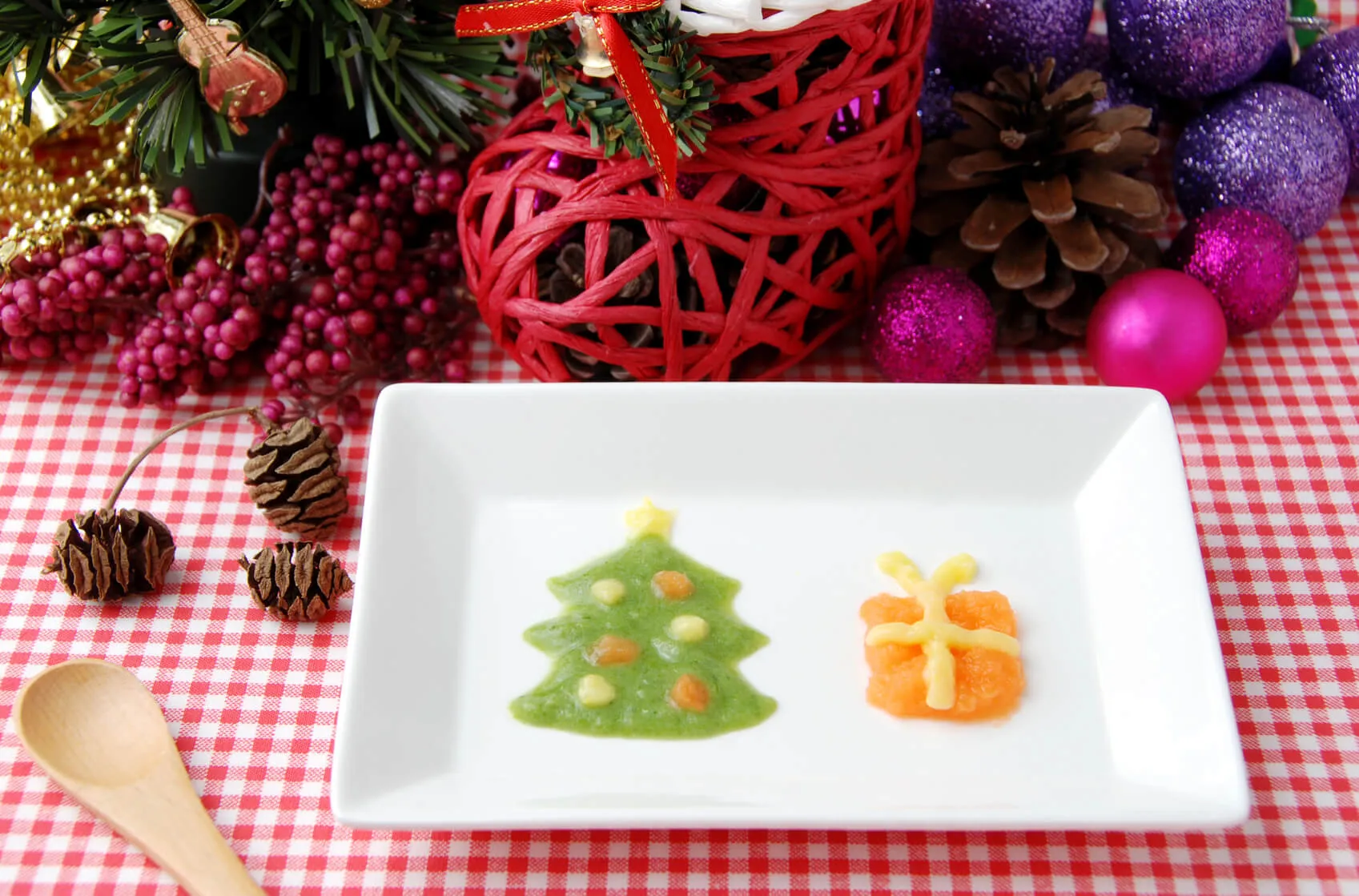 赤ちゃんと一緒にクリスマスを楽しむ！かわいい離乳食レシピ