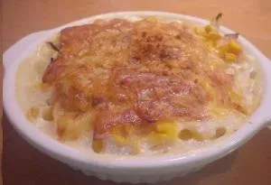 豆乳のホワイトソースマカロニグラタン