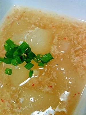 冬瓜のかにのあんかけ