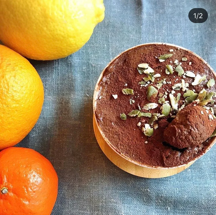 簡単でヘルシーなチョコレートムース（小麦粉、卵不使用）