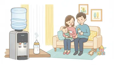 ウォーターサーバーはミルク作りに必要？子育て世帯におすすめの機種