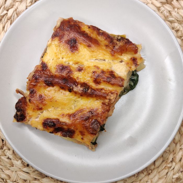 Baked chicken lasagna
