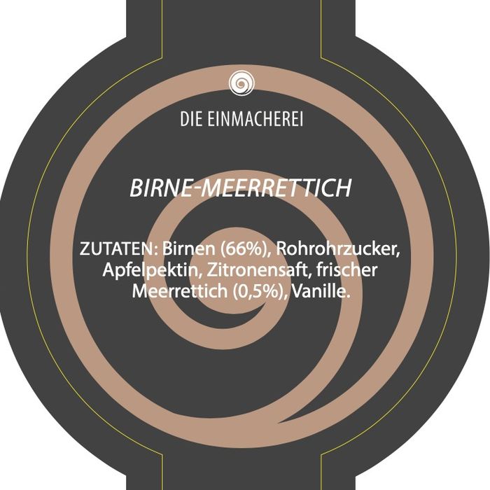 Birne-Meerrettich 
