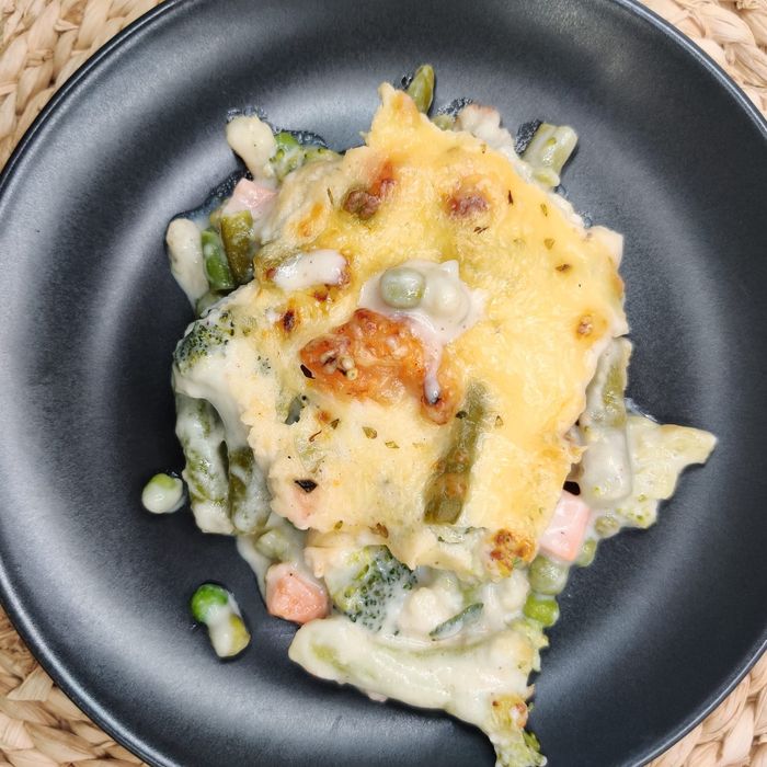 Baked vegetables