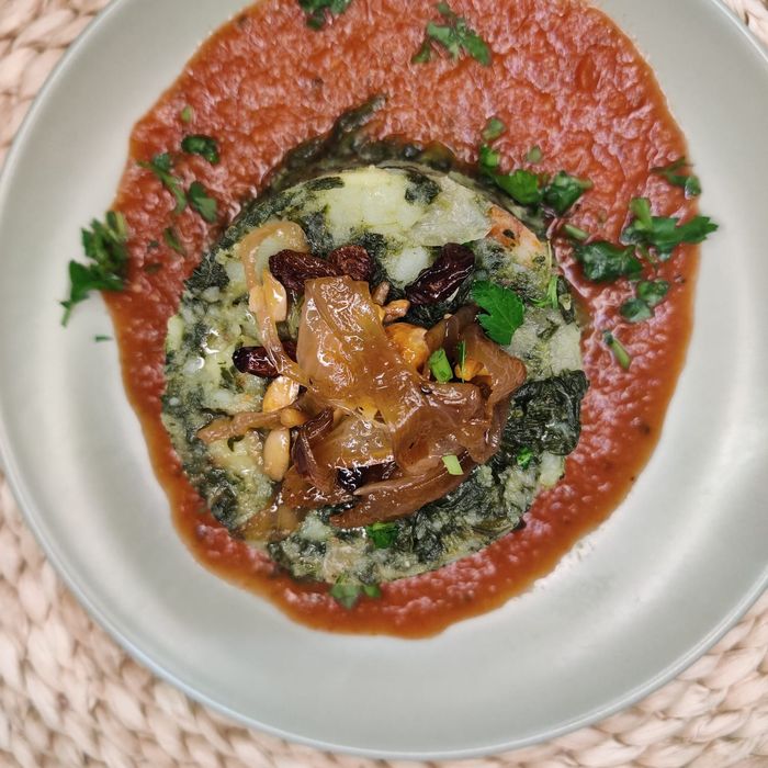 Potato and Spinach Fritters