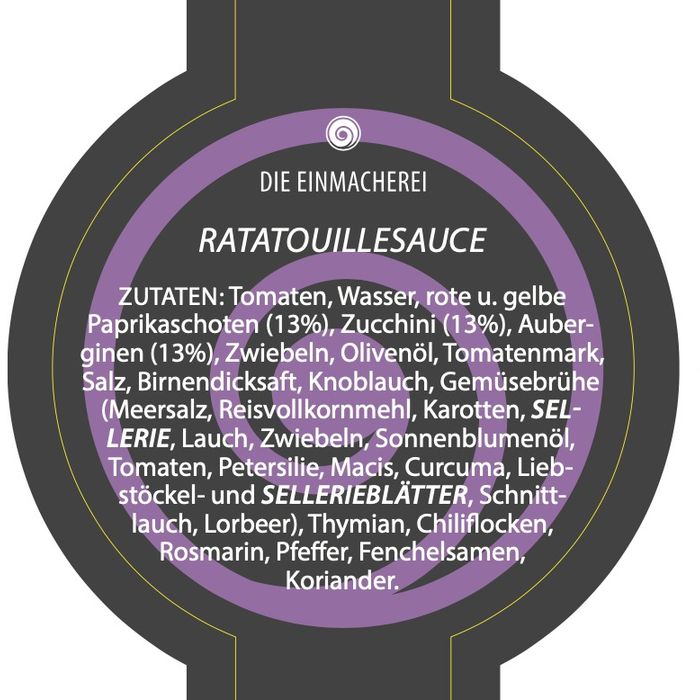 Ratatouille sauce