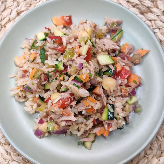 Thunfisch-Reis-Salat