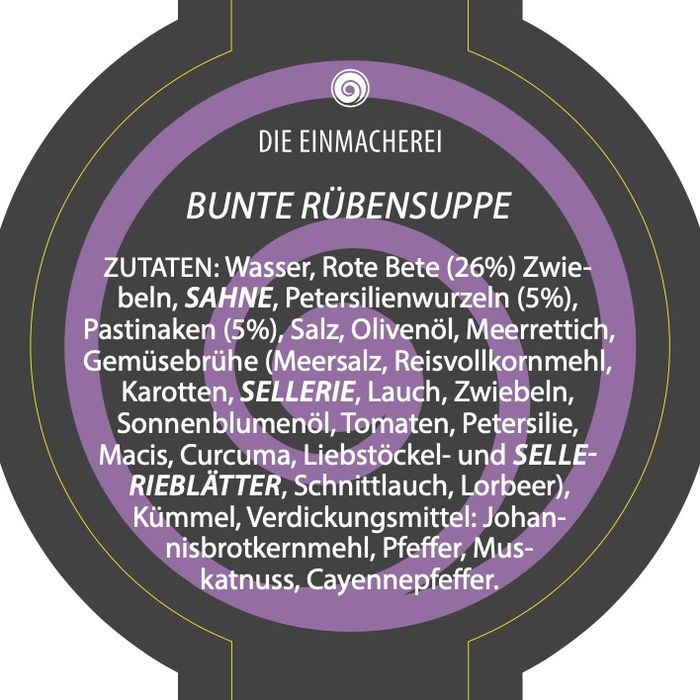 Bunte Rübensuppe