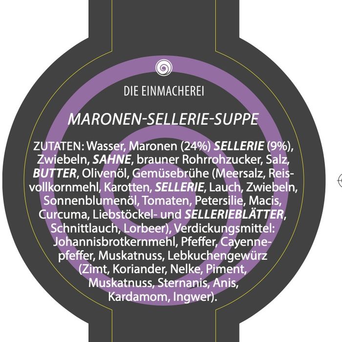 Maronen-Sellerie-Suppe 