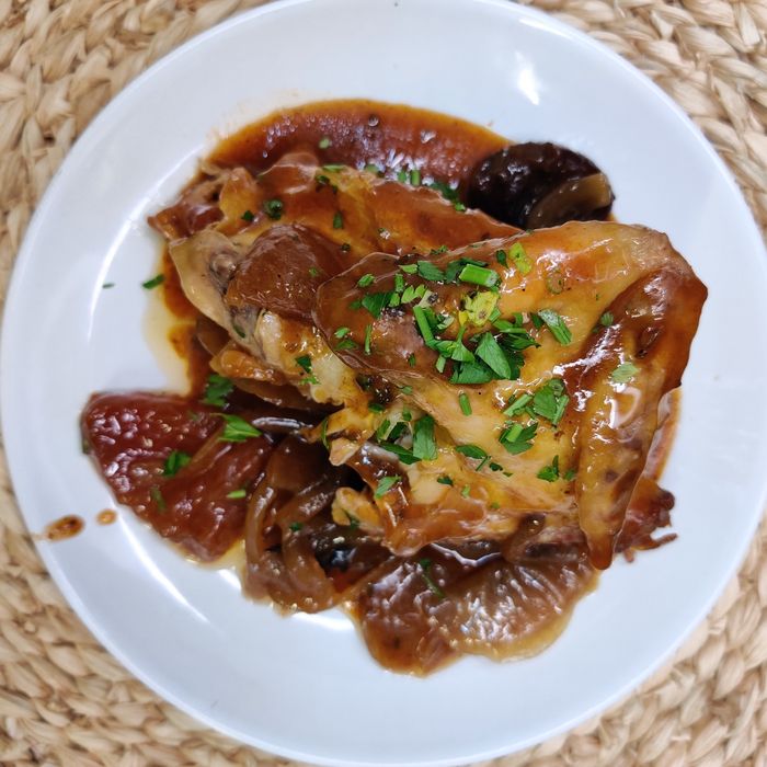 Pollastre al forn a la catalana