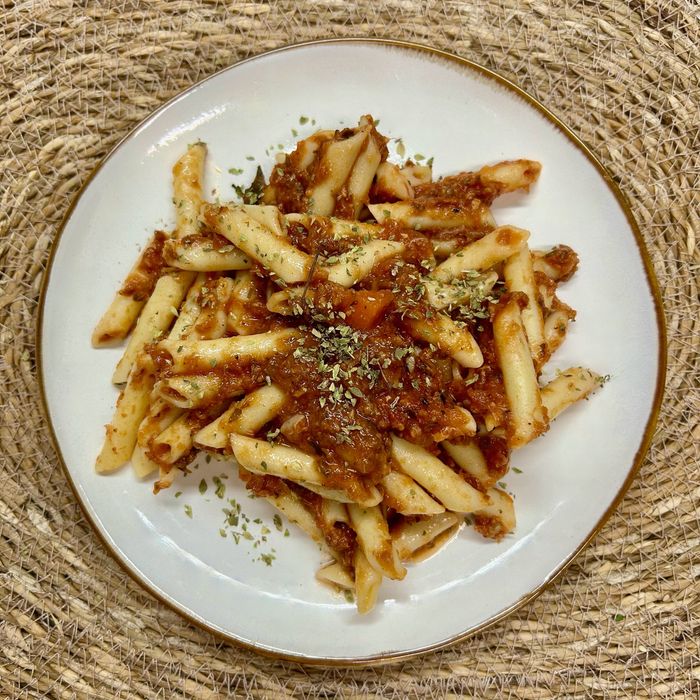 Macarrons bolonyesa
