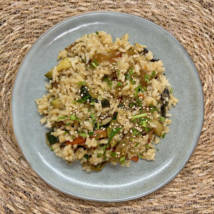 Stir-fried rice with vegetables €/kg