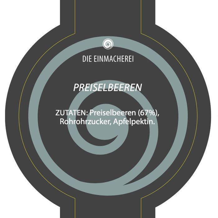 Kaltgerührte Preiselbeeren 