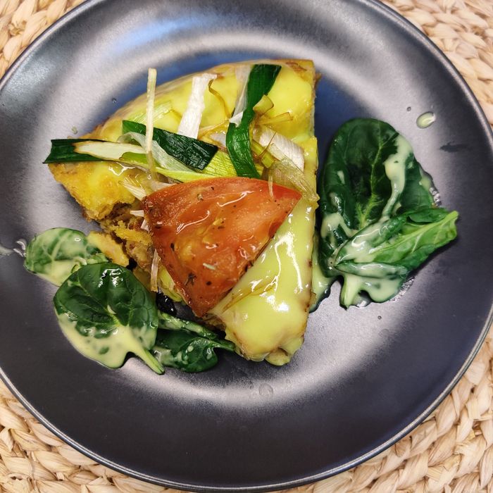 Truita de patates vegana