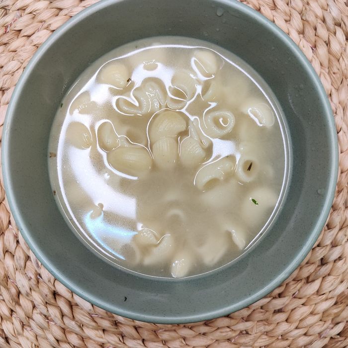 Chicken Broth Soup with Noodles