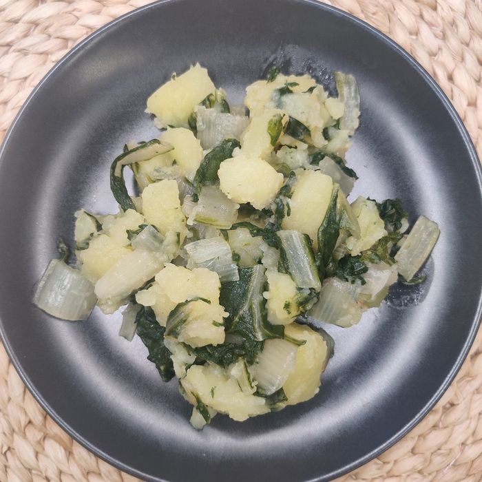 Swiss chard with potatoes