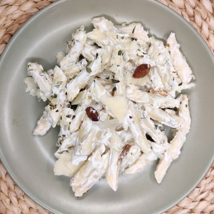 Pasta amb salsa de formatge 