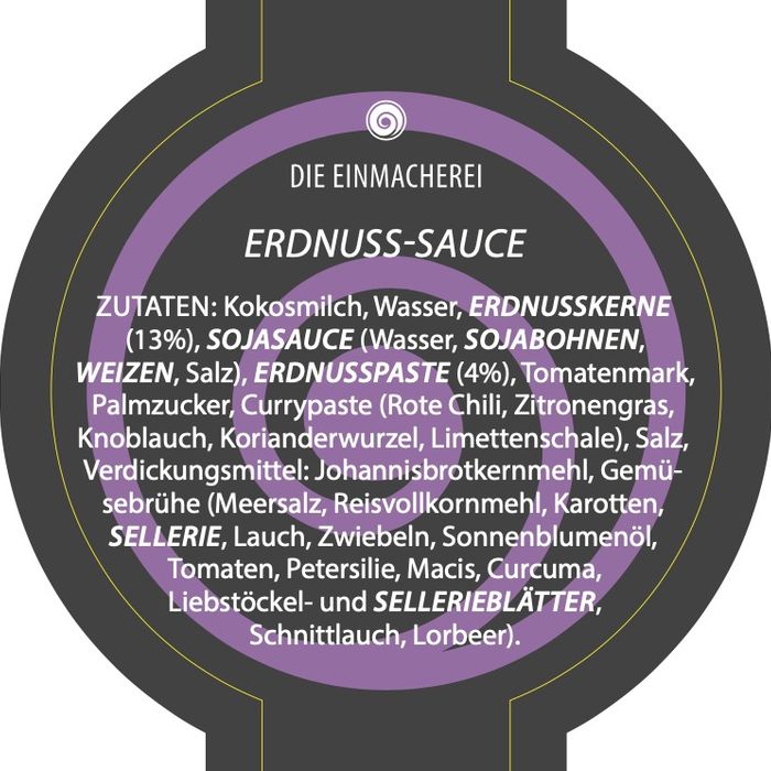Sauce aux cacahuètes