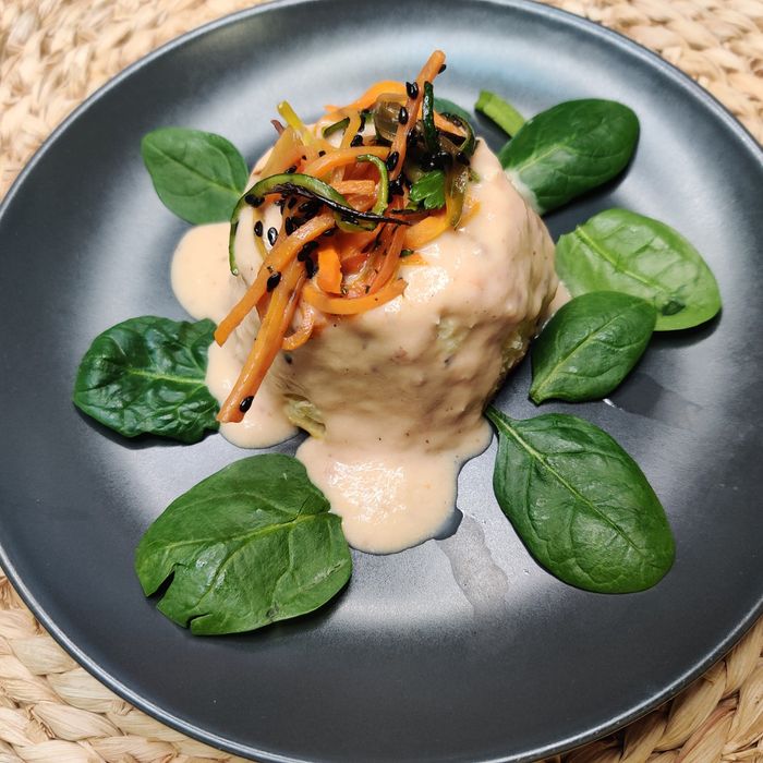 Escalivada-Pudding