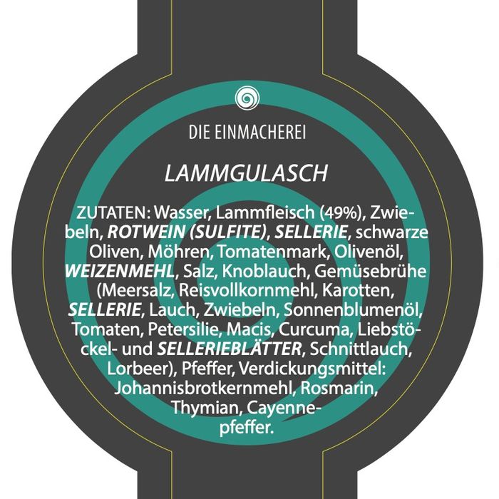 Lamb goulash