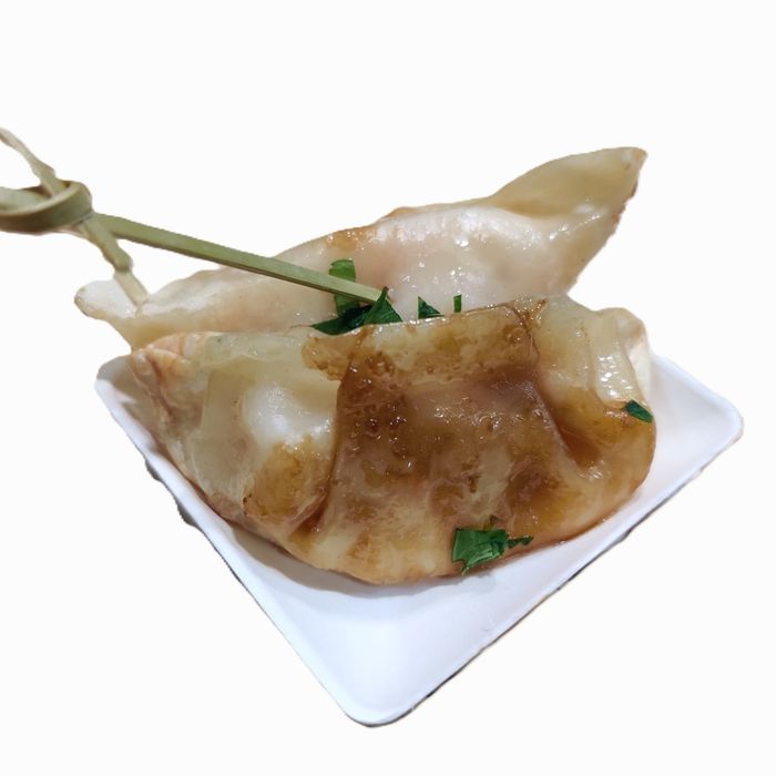 Filoteig-Päckchen mit Jakobsmuscheln in Cava