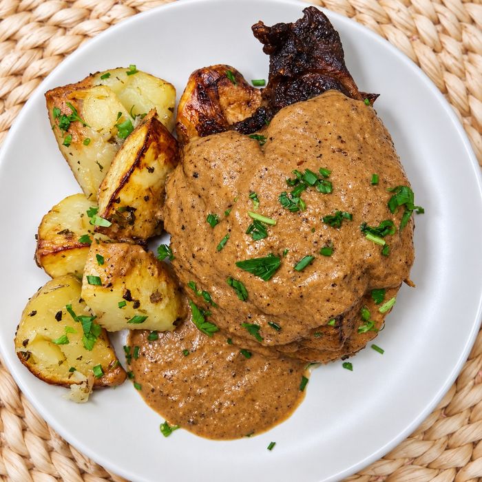 Galtes al forn amb la seva salsa