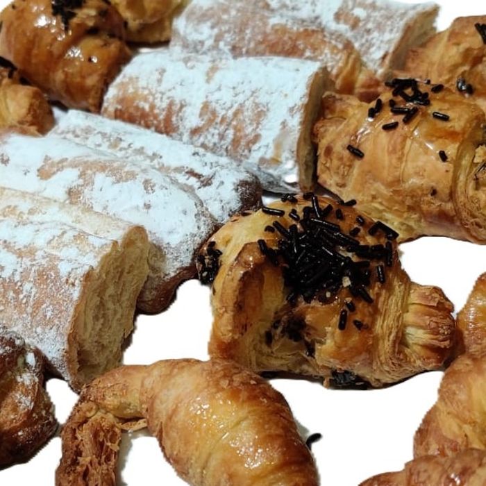 Assorted pastry platter