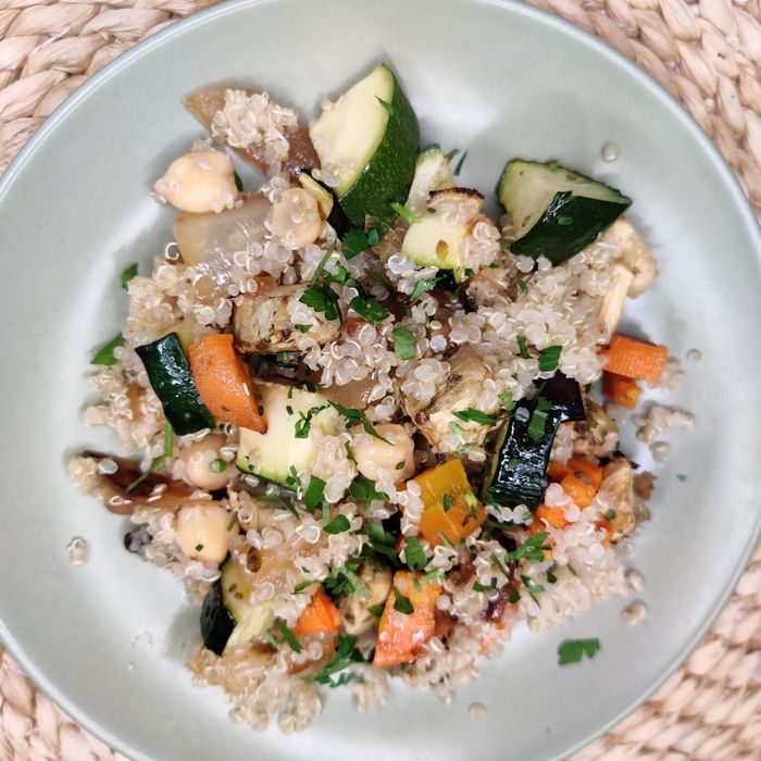 Quinoa with vegetables