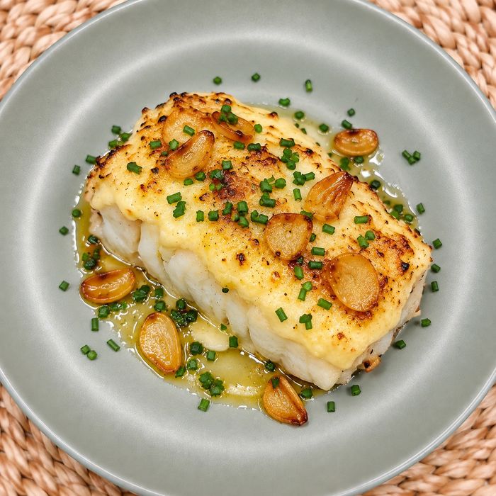 Bacallà a la muselina d'all €/Kg