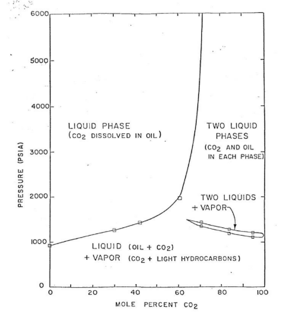 high co2 petroleum fluid