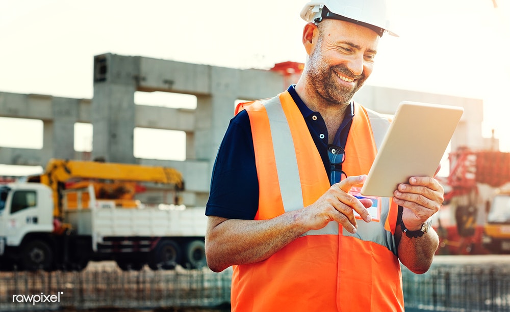 Registro de ponto em obras