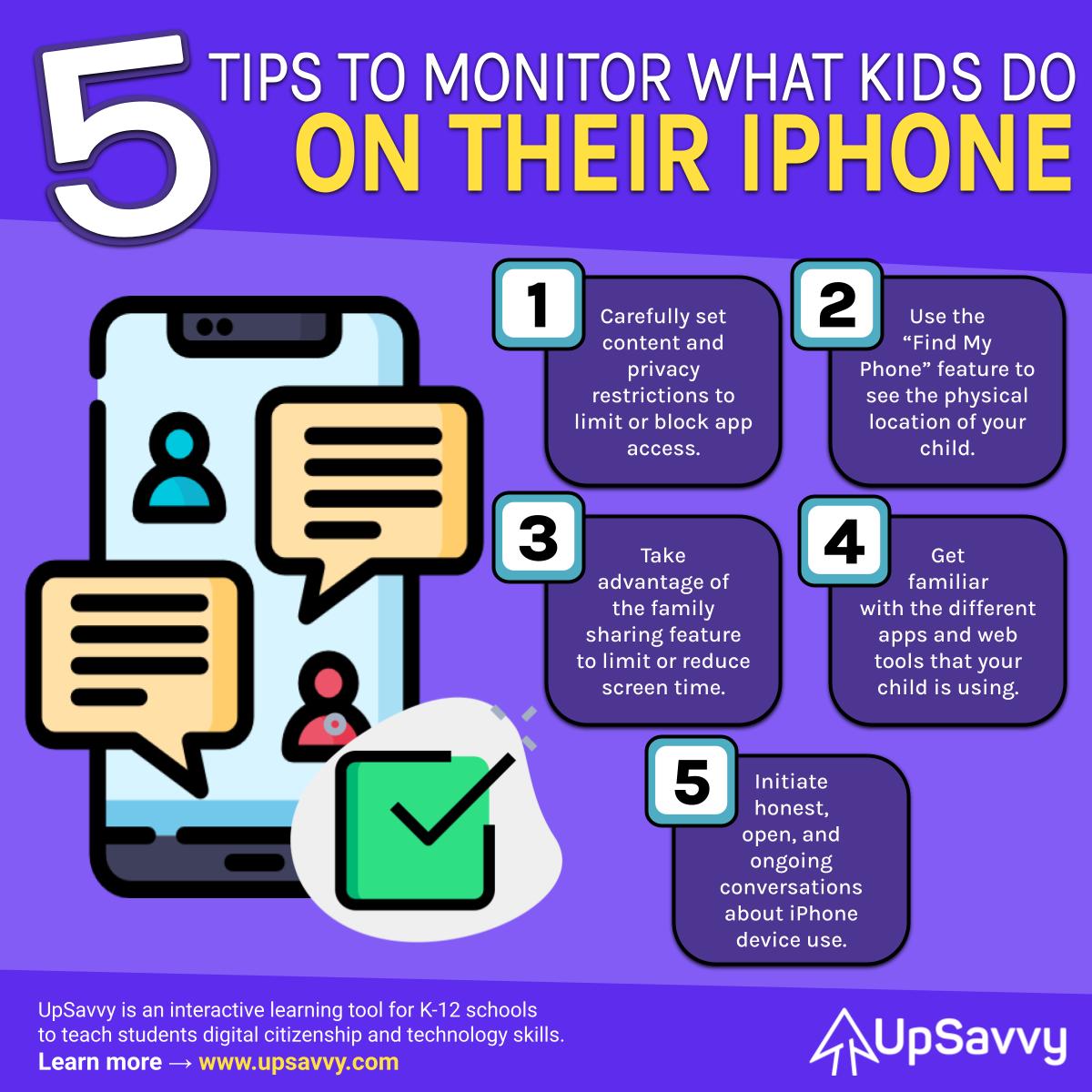 5 Tips to Monitor iPhone Use
