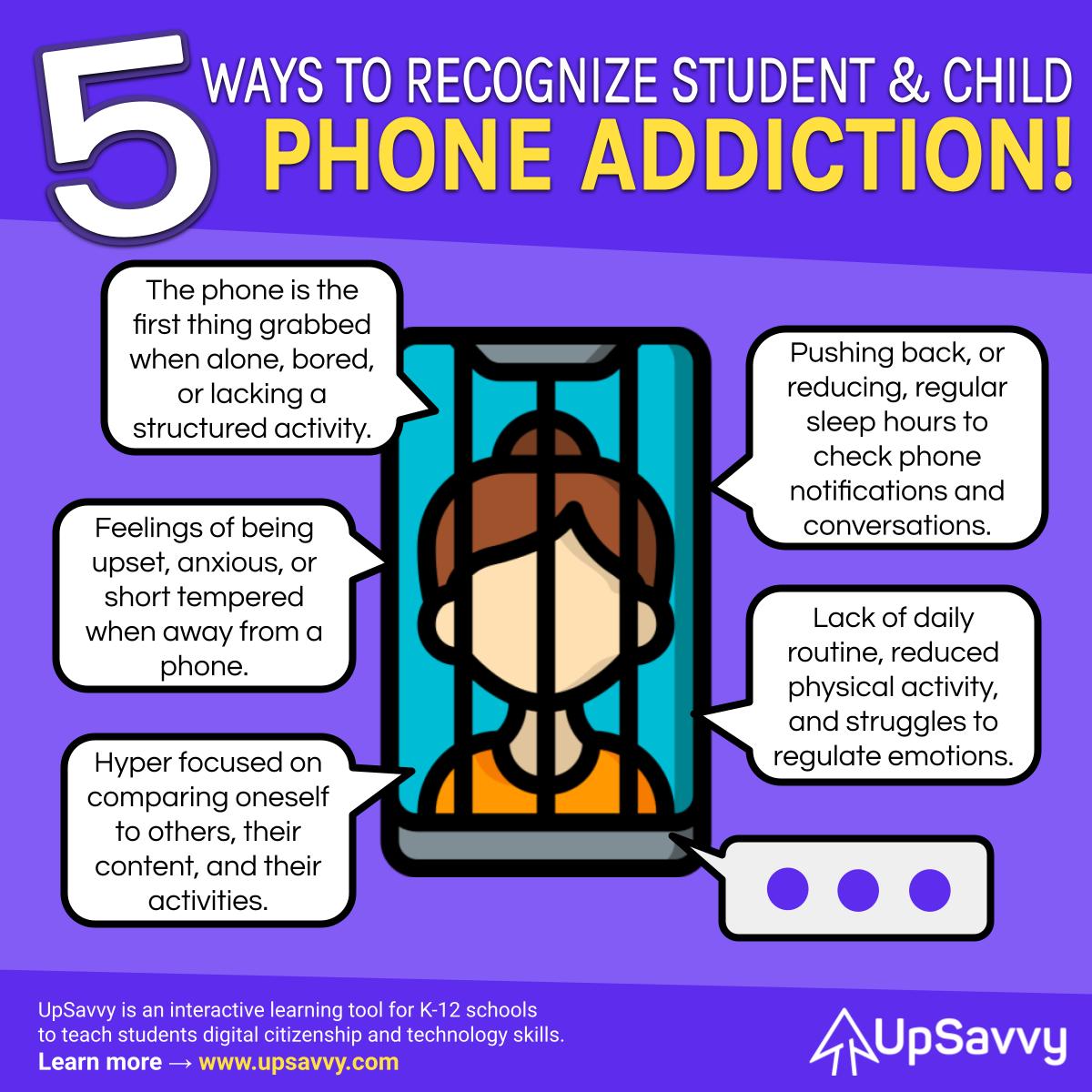 5 Ways to Recognize Phone addiction