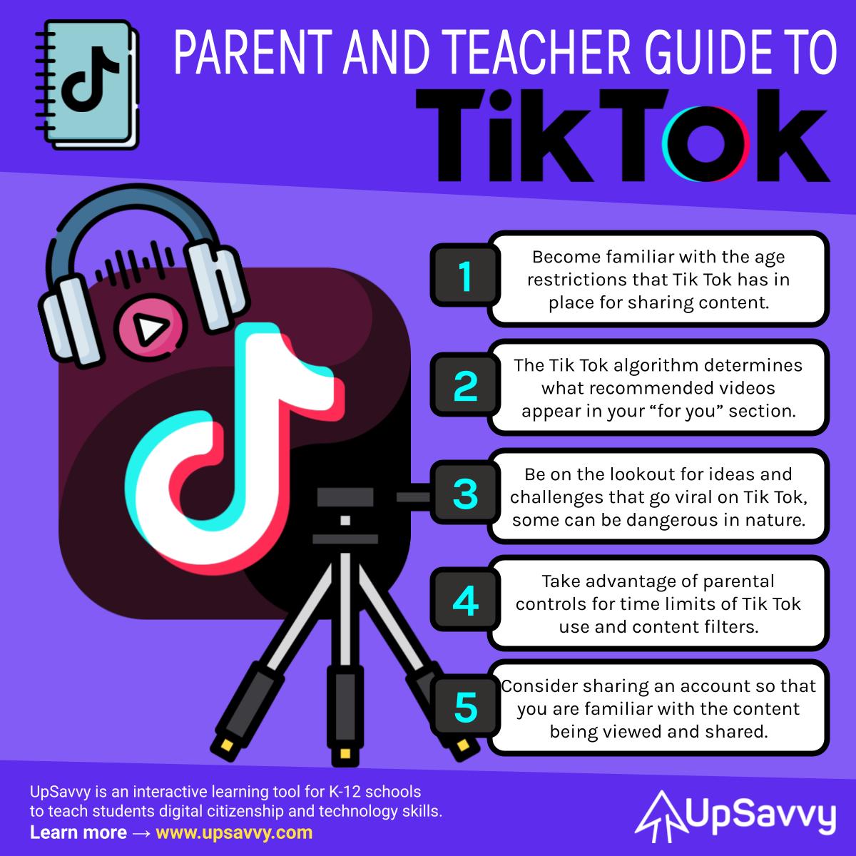 Parent and Teacher Guide to Tik Tok