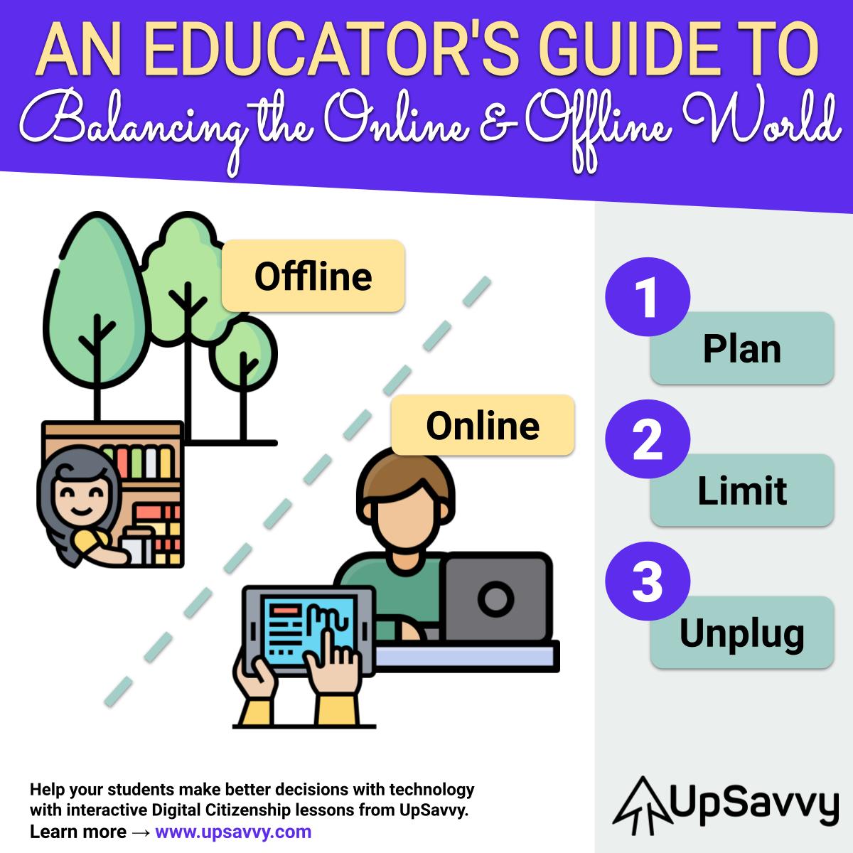 Educator's Guide to Balancing the Online and Offline World