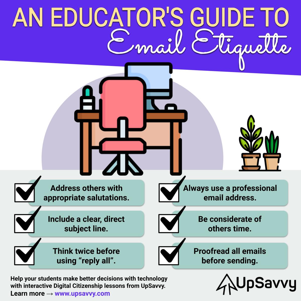 An Educator's Guide to Email Etiquette
