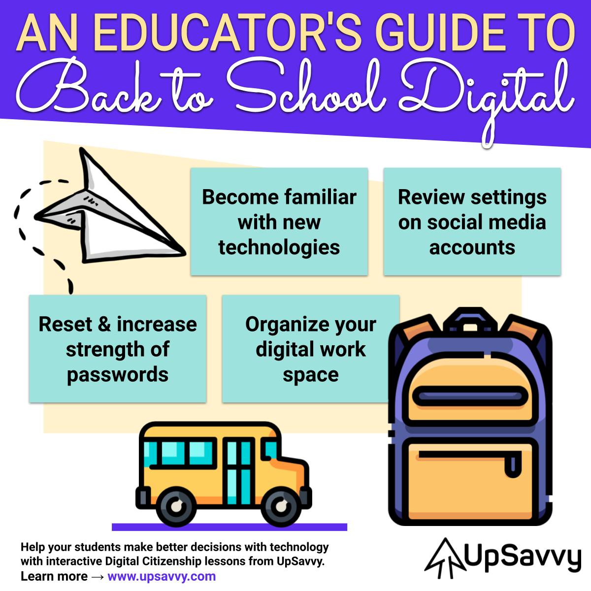 An Educator's Guide to Back to School Digital