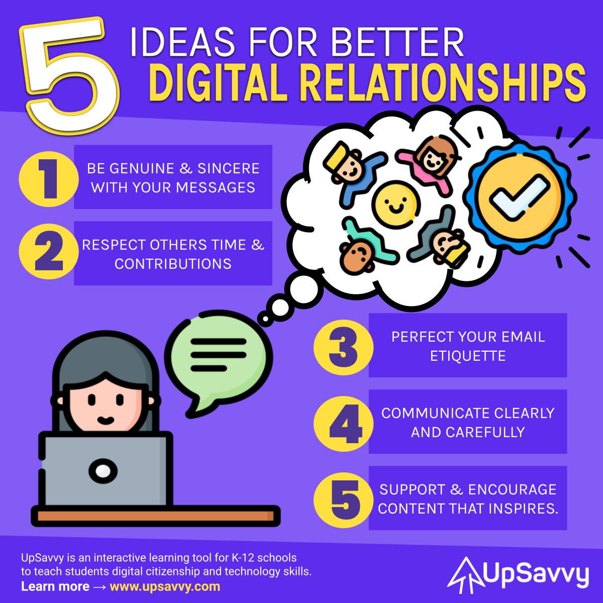 Five Ways for Better Digital Relationships