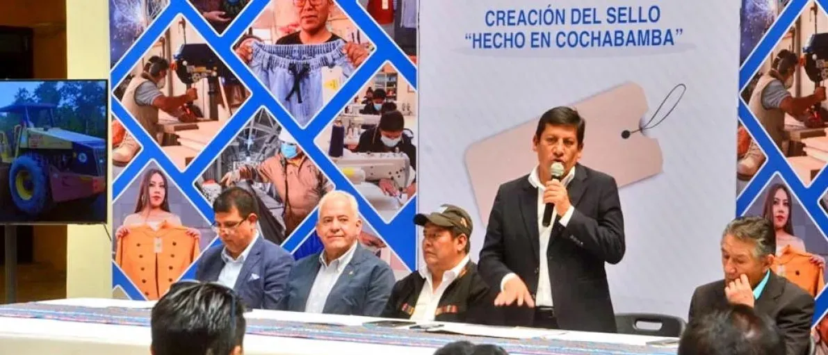 GOBERNACIÓN LANZA CONCURSO PARA LA CREACIÓN DEL SELLO “HECHO EN COCHABAMBA”