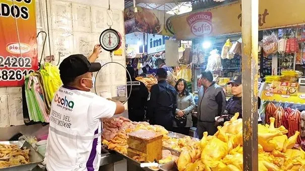 INTENDENCIA MUNICIPAL DECOMISÓ MÁS DE 15 BALANZAS ADULTERADAS DE LOS CENTROS DE ABASTO DEL CENTRO DE LA CIUDAD