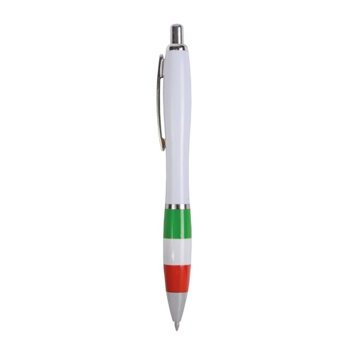 Stylo-bille a systeme retractable - PLASTIQUE ABS+AS - refill jumbo