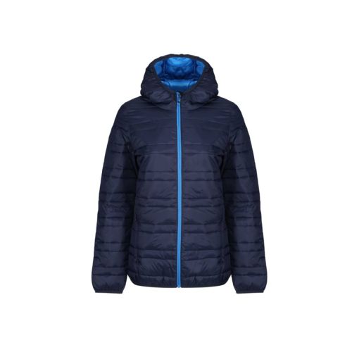 WOMENS HOODED PACKAWAY FIREDOWN JACKET