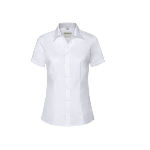LADIES' SHORT SLEEVE TAILORED COOLMAX® SHIRT