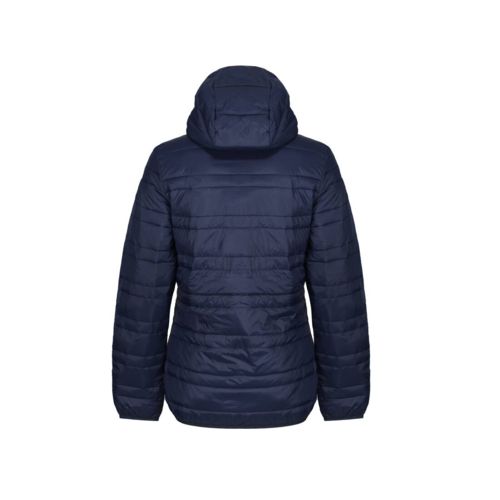 WOMENS HOODED PACKAWAY FIREDOWN JACKET