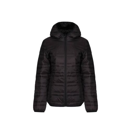 WOMENS HOODED PACKAWAY FIREDOWN JACKET